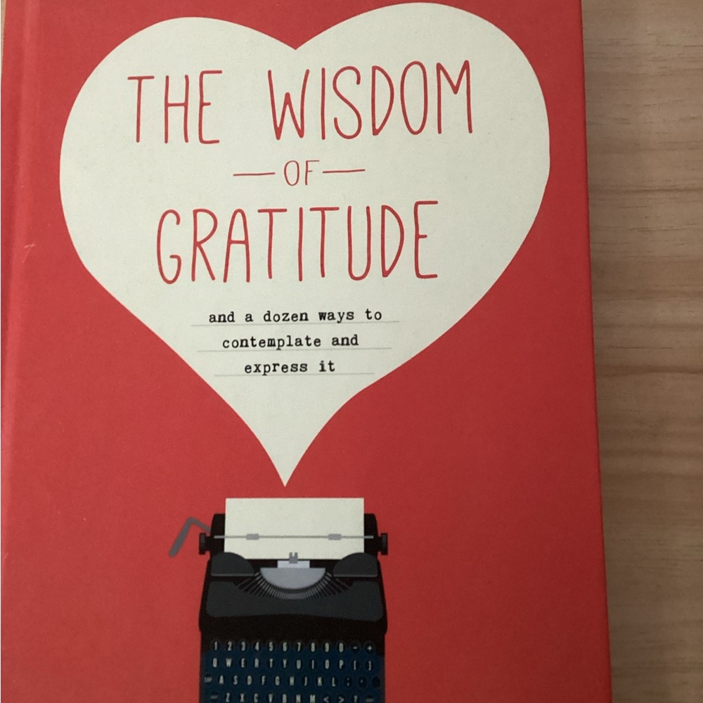 Red Gratitude Journal